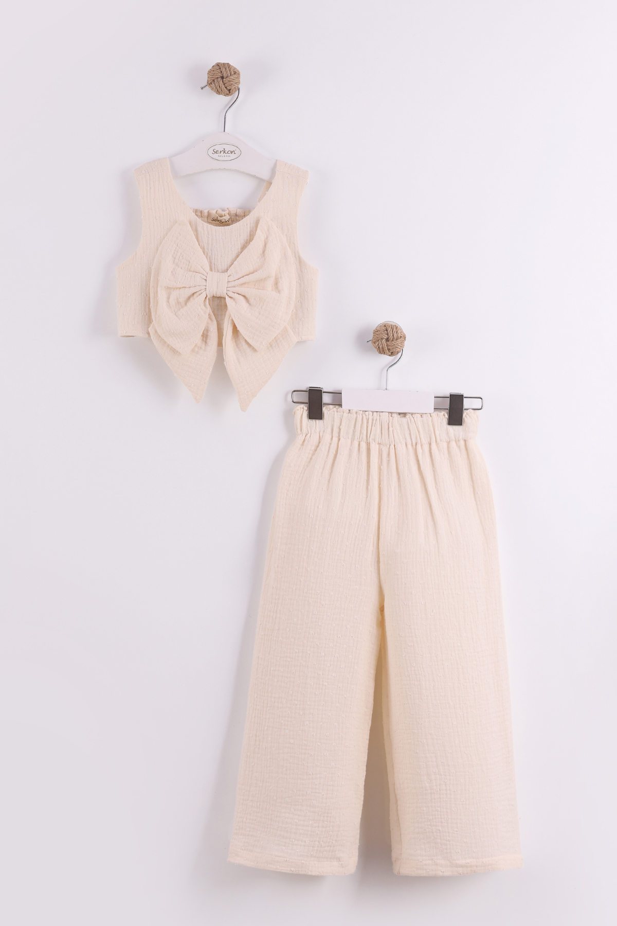 KESME CROP TAKIM - Bej