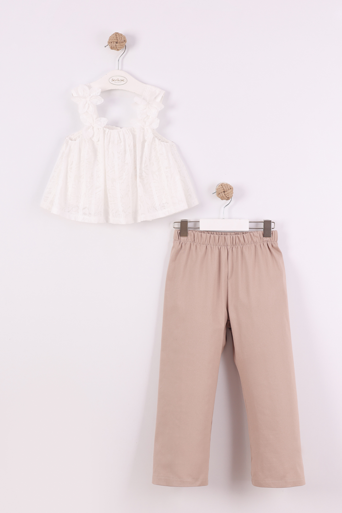 KESME PANTOLON TAKIM - Kahve